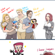 Illustration for article titled Powerpuff Girls and the Avengers combine to save the world (or just be adorable)